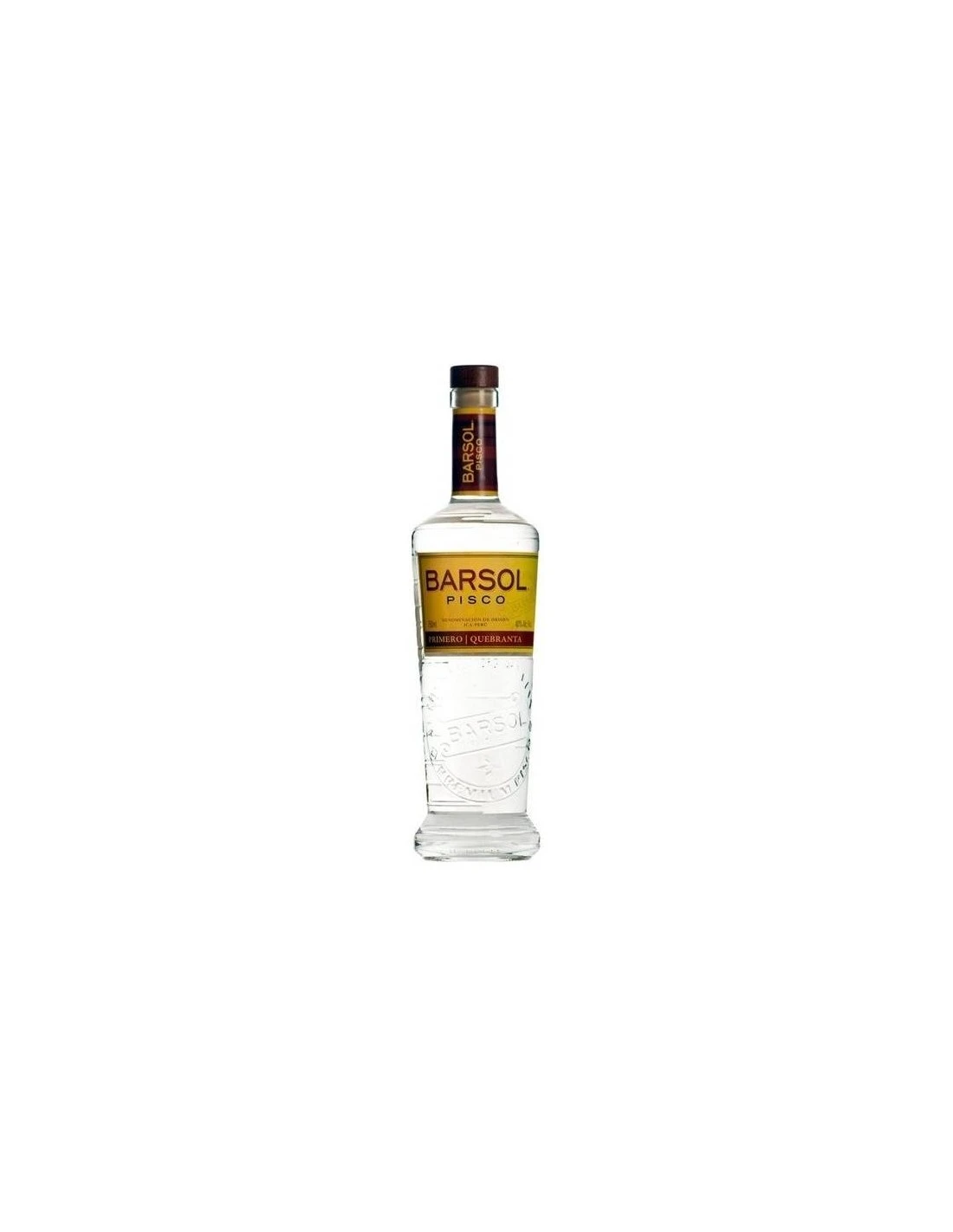 Pisco Barsol Puro Quebranta 3 Pisco Barsol Puro Quebranta